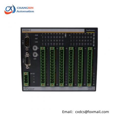 Bachmann DIO264-C: High-Performance Digital Input/Output Module
