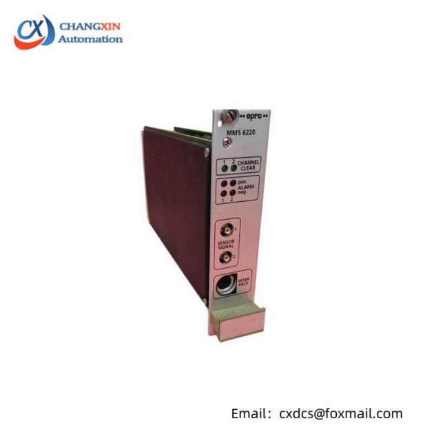 Emerson Epro MMS6220 Power Supply - Industrial Control Solution