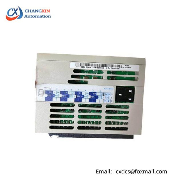 Emerson Ovation 1C31116G04 - Precision Analog Input Module, Designed for Industrial Automation