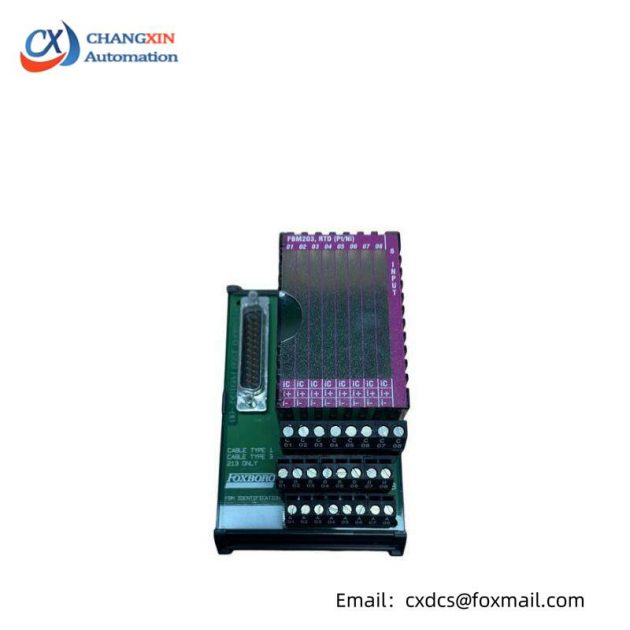 FOXBORO P0961BD-GW30B - High Performance Control Module for Industrial Automation