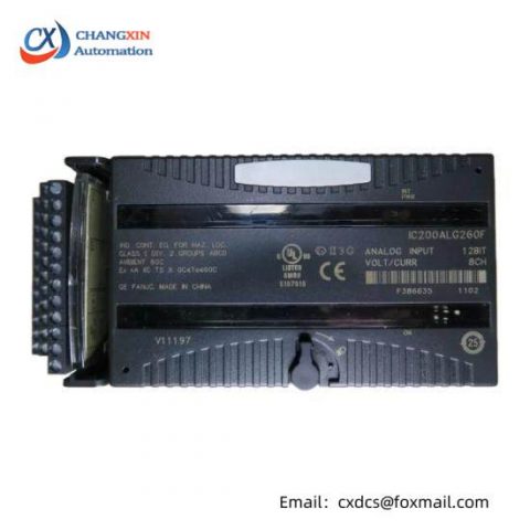 GE FANUC IC200ALG260 - Advanced Automation Module for Industry 4.0 Applications