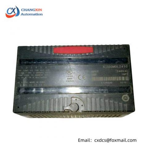 GE Fanuc IC200MDL241 Discrete Input I/O Module for Advanced Factory Automation
