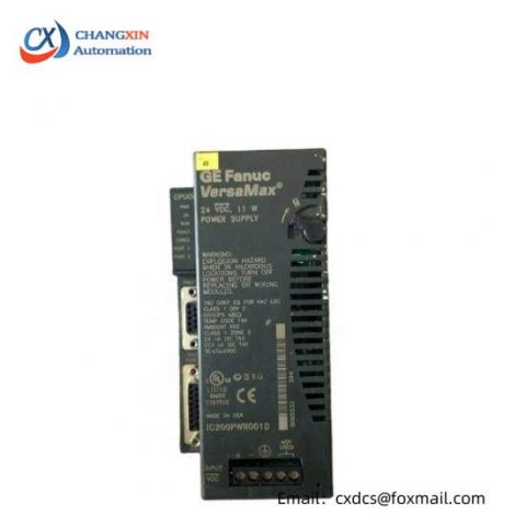 GE Fanuc IC200PWR001D - Versamax PLC, Industrial Control Module