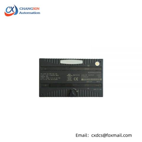 GE IC200ALG320 Output Module: Advanced Control for Industrial Automation
