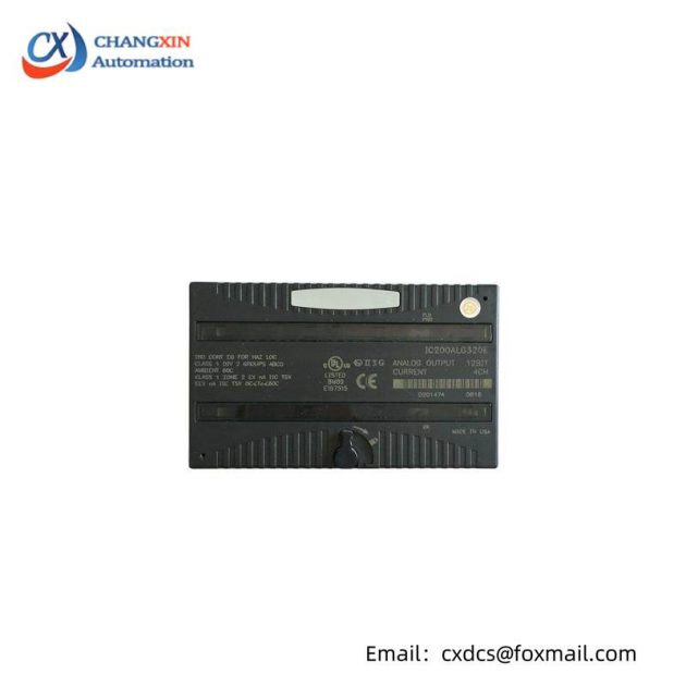 GE IC200ALG320 Output Module: Advanced Control for Industrial Automation