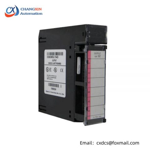 GE IC693MDL734D: Precision Control Module for Industrial Automation