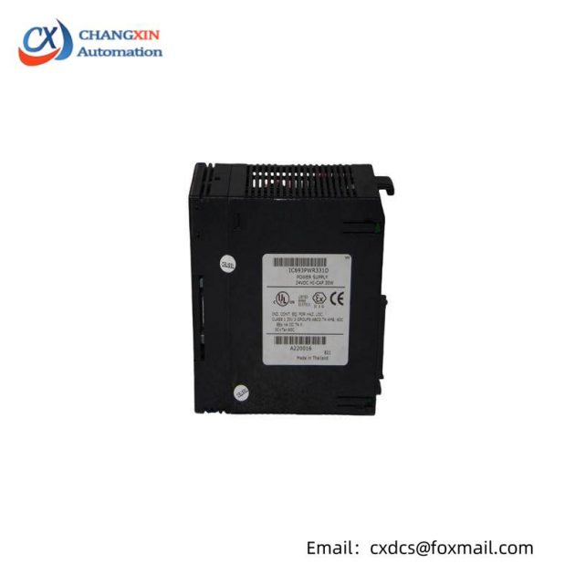 GE IC693PWR331D - High-Performance Power Supply Module, Designed for Industrial Automation