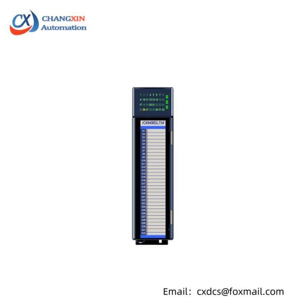 GE IC694MDL754 - High-Power Output Module for Industrial Control Systems