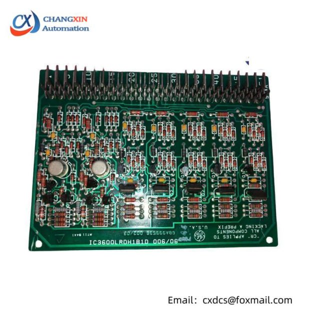 GE IS230SRTDH2A - High-Performance Mark VI Board for Industrial Automation