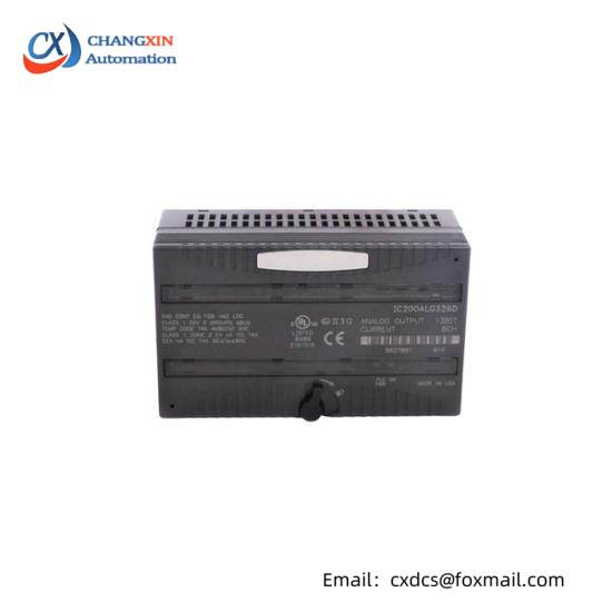 general_electric_fanuc_ic200alg326_analog_output_module.jpg GE Fanuc IC200ALG326 Analog Output Module - Precision Control Solutions