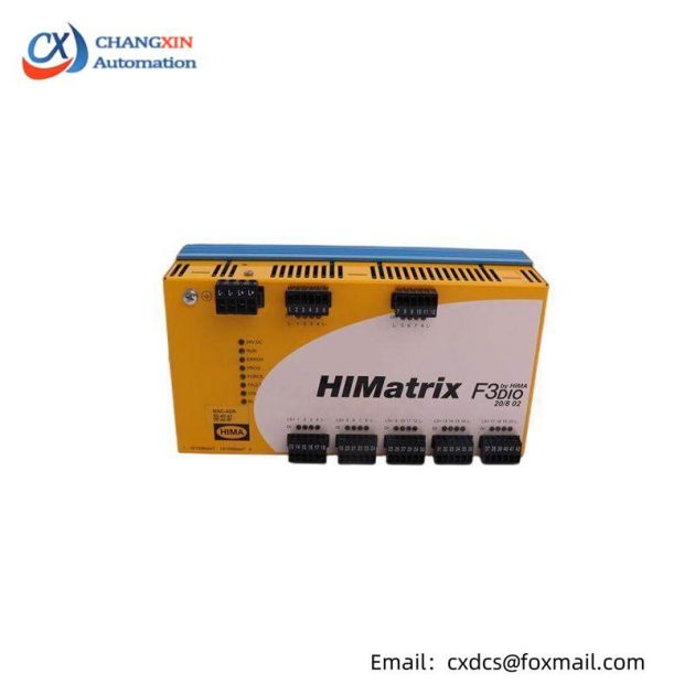 HIMA F3DIO20/802 Digital I/O Module, 24V DC, 8 Channels