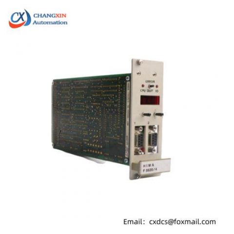 HIMA F8620/4 CPU Module - High-Performance Control Core for Industrial Automation