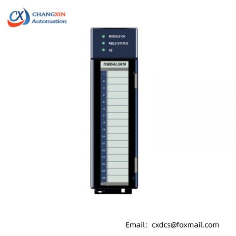 GE Fanuc RX3i Series IC695ALG628 Analog Input Module: Precision Data Collection for Industrial Automation