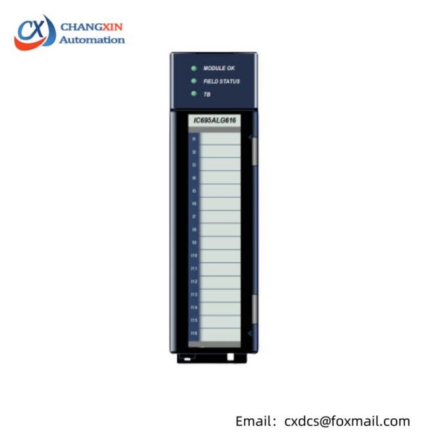 GE Fanuc RX3i Series IC695ALG628 Analog Input Module: Precision Data Collection for Industrial Automation