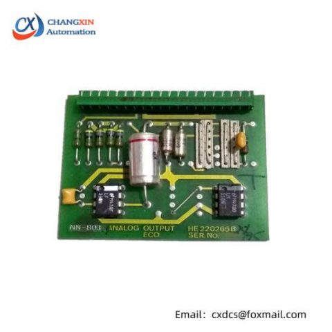 Kongsberg NN803.4 Analog Output Module: Precision Control in Industrial Automation