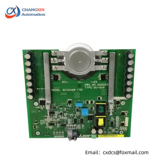 Mitsubishi GU-G04 GCU04AB-130 Commutated Thyristor Board - Advanced Power Control Module