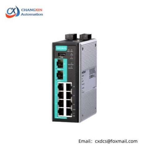 MOXA EDR-810-2GSFP Secure Router - Industrial-grade Network Security Solution