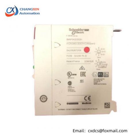Schneider Electric BMXP3420302H PLC Processor Module - Advanced Industrial Automation Solutions