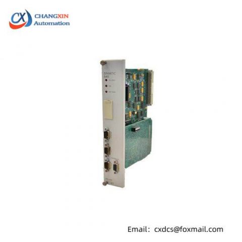 SIEMENS 545-1104 CPU Module - High-Performance Control Core for Industrial Automation