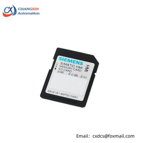 SIEMENS SIMATIC SD Memory Card 6AV2181-8XP00-0AX0: Industrial Control Solutions for Enhanced Efficiency