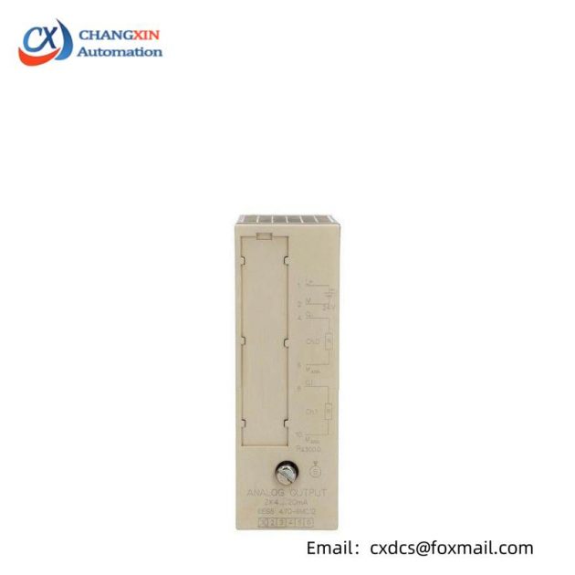 SIEMENS 6ES5470-8MC12 SIMATIC S5 470-8 Analog Current Output Module, 2 Channels, 4-20mA