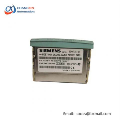SIEMENS 6ES7951-0KD00-0AA0 Memory Card for Industrial Control Systems
