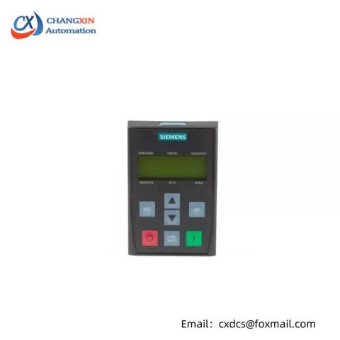 SIEMENS 6SL3255-0AA00-4CA1: Precision Control Panel for Industrial Automation