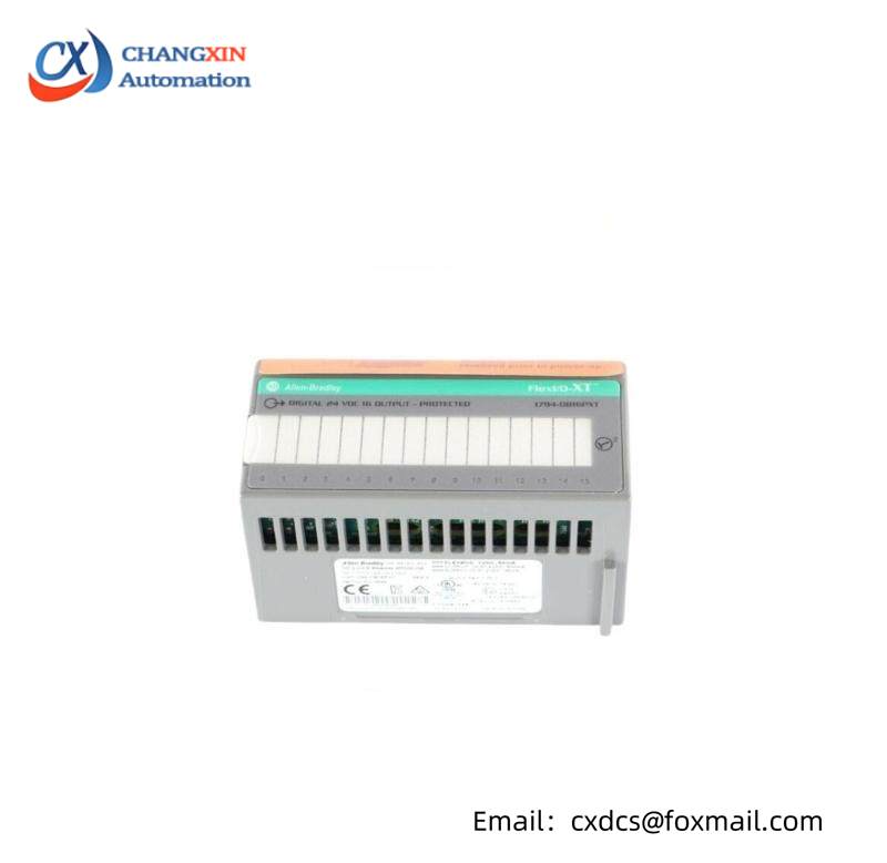 1794-ob16pxt_point_digital_output_module.jpg Rockwell Automation 1794-OB16PXT I/O Module: High-Power Output Control for Industrial Applications