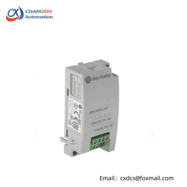AB Micro800 Isolated Serial Port Plug-In, Model 2080, Y Series