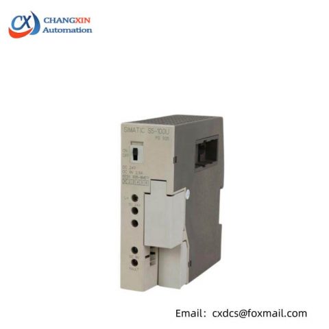 SIEMENS 6ES5935-8ME11: High-Performance Power Supply Module for Industrial Automation
