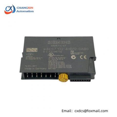 SIEMENS 6ES7132-4HB12-0AB0 Digital Output Module for Industrial Automation