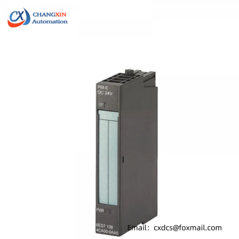 SIEMENS 6ES7138-4CA50-0AB0 PM-E Power Modules - Industrial Control Solutions