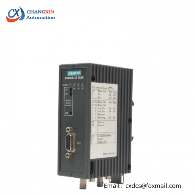 SIEMENS 6GK1 502-3CC10 Optical Link Module, Industrial Automation Solutions