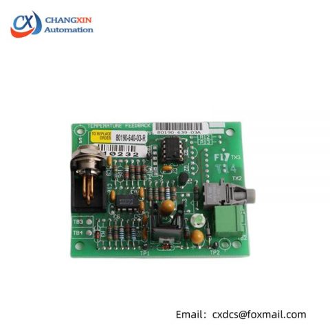 AB 80190-640-03-R Conditioning Board: Advanced Control Module for Industrial Applications