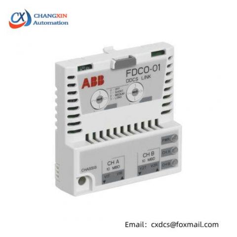 ABB FDCO-01 Communication Modules: Reliable, High-Speed Networking Solution