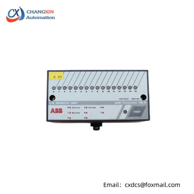ABB Procontic CS31 ICSI16D1 I/O REMOTE UNIT