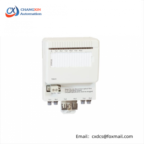 ABB TB825 Optical Media Converter, High-Speed Fiber Optic Data Transfer