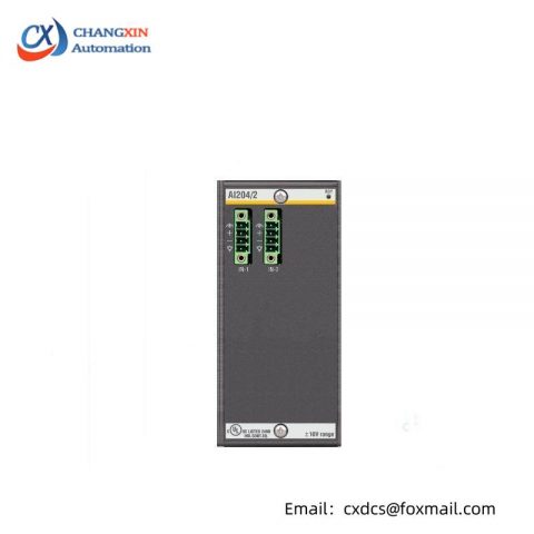 Bachmann AI204/2 Analog Input Module: Precision Measurement Solution