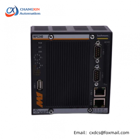 Bachmann BS209 PLC Module, Specialized for Industrial Automation