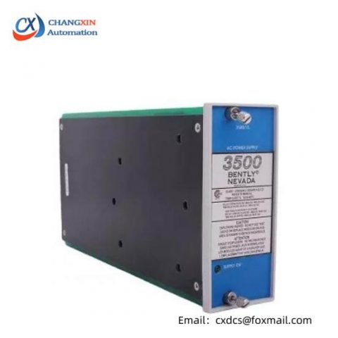 BENTLY 3500/15 114M5330-01 Module for Industrial Control Systems
