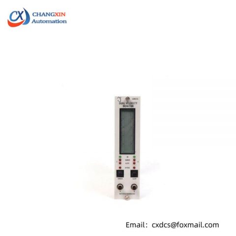 Bently Nevada 3300/55 Dual Velocity Monitor - Machinery Vibration Monitoring, PLC Module