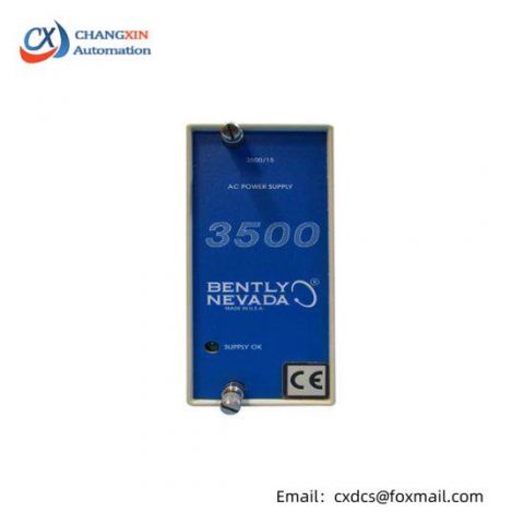 Bently Nevada 3500/15E - High-Power AC Supply Module for Industrial Control Systems
