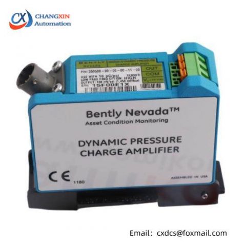 Bently Nevada 350500-00-00-00-11-00 Dynamic Pressure Charge Amplifier