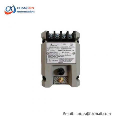 Bently Nevada 991-05-50-01-00: Advanced Vibration Sensor Transmitter for Industrial Control Systems