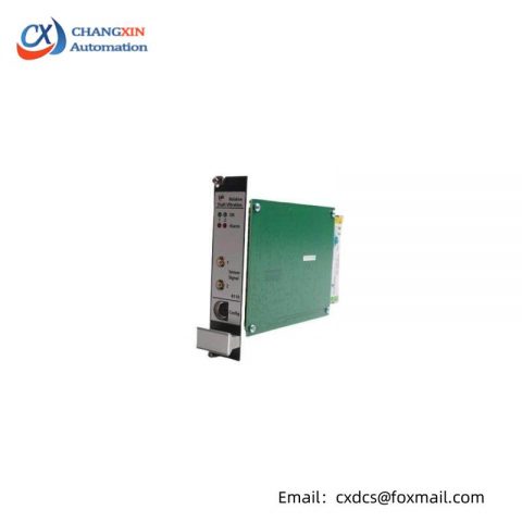 Emerson A6110 Vibration Module: Precision Engineering for Industrial Control