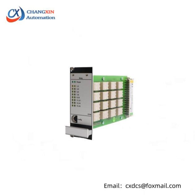 EMERSON A6740 Relay Output Module for Industrial Automation