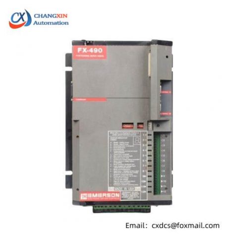 Emerson DeltaV FX490 Servo Driver - Advanced Motion Control Solution