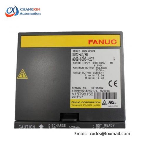 Fanuc A06B-6096-H207 GE Servo Module: Advanced Control for Industrial Applications