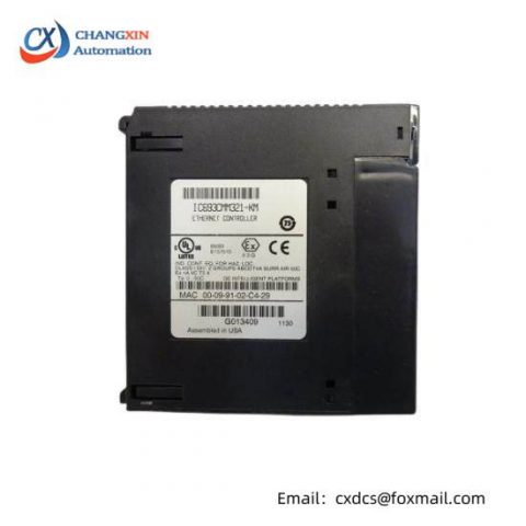 GE Fanuc IC693CMM321-KM Series 90-30 Ethernet Interface Module
