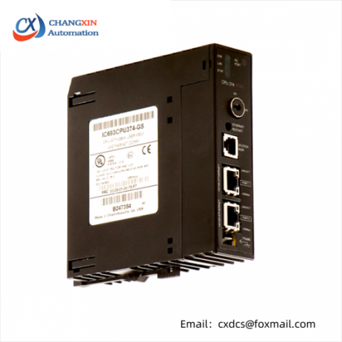 GE FANUC IC693CPU374: Ethernet Communications Module for Industrial Automation